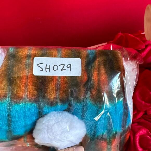 Handcrafted Tie-Dye Santa Hat - Picture 7 of 7